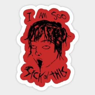 Gloomhead - So Sick ov This Sticker